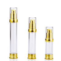 Usine directe PP bouteille de pompe de lotion en plastique emballage cosmétique pour les tailles de soins personnels 15ml 25ml 35ml