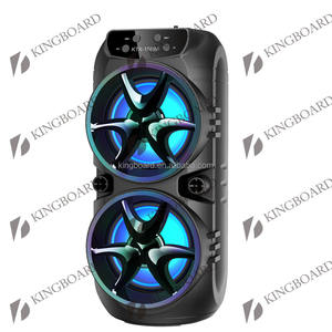 Altavoces Recargables para Fiestas KTX-1589A KTS con Luces LED de Color Cambiante, Doble Altavoz de 4 <span class=keywords><strong>Pulgadas</strong></span> - Product Image 4