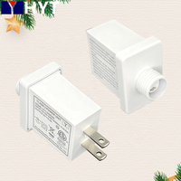 Adaptateur secteur mural étanche HYT DC AC IP44 3.5V 1A 3.5W pour lumières de Noël