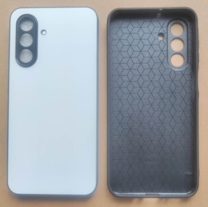 Coque de téléphone 2D par sublimation, coque de téléphone TPU+PC avec plaque en aluminium pour Samsung A17 A16 A14 <span class=keywords><strong>A13</strong></span>, coque de téléphone à transfert par presse à chaud - Product Image 3