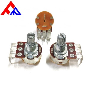 Potenciómetro Rotatorio de Película de Carbono RS1610S de 5 Pines, 17mm, 10K-500K, 20%, para Equipos Electrónicos de Audio, Venta al Por Mayor - Product Image 3