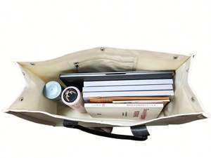 Customize <b>Promotional</b> Jute Canvas <b>Tote</b> <b>Bag</b> Cotton Canvas Reusable Custom logo Eco Shopping Canvas Jute <b>Bag</b> - Product Image 4