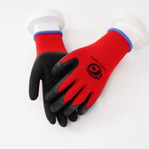 Guantes de Trabajo Industriales Recubiertos de Látex, Tejido de Algodón, CE EN388, Antideslizantes, Texturizados, Resistentes al Aceite de Palma - Product Image 5
