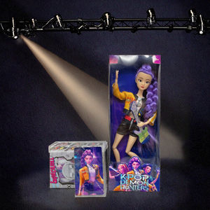 Nouveauté Figurine de collection K-Demon Hunters en PVC 11,5 pouces, modèle articulé à 12 points, corps solide, jouet en boîte, thème lumineux coloré, chanson - Product Image 1