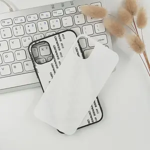 Funda blanca a prueba de golpes 2d para teléfono móvil, funda de sublimación para iphone 6s 7 Plus 12 Pro Max