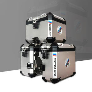 Benelli 502X Tourer moto asta in acciaio inox in lega di alluminio tre Box lato e posteriore portaoggetti di coda impermeabile collisione - Product Image 6