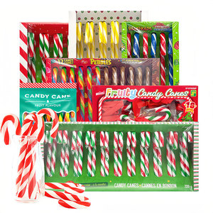 Venta al por mayor personalizado colorido Navidad 4G Mini dulce menta bastones de caramelo sabor a fruta caramelo duro en caja de regalo de embalaje - Product Image 5