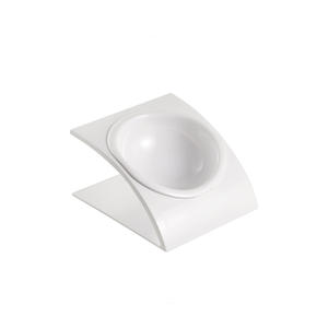 Moda forma geometrica <span class=keywords><strong>Bulldog</strong></span> <span class=keywords><strong>francese</strong></span> ciotola di alimentazione melamina sicura inclinazione ciotole <span class=keywords><strong>per</strong></span> animali domestici elevate <span class=keywords><strong>per</strong></span> cani e gatti - Product Image 4