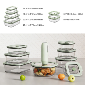 Rectangular Borosilicate Glass Microwavable Food Storage Container with <strong>Freezer</strong> Safe Dishwasher Safe Glass <strong>Lid</strong> - Product Image 6