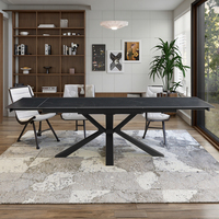 Table à manger en céramique extensible au design moderne Offre Spéciale pour la maison chambre à coucher salle de bain appartement mobilier de bureau