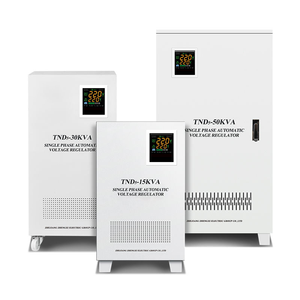 Stabilizzatore di Tensione Automatico Monofase AC SVC/TND 10kVA, 15kVA, 20kVA, 30kVA con Servomotore in Rame, Ingresso <span class=keywords><strong>90V</strong></span> - 260V - Product Image 1