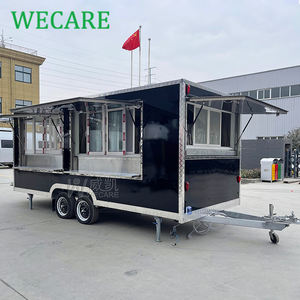 WECARE, carrito de café personalizado para perritos calientes y postres, camión grande barato para hamburguesas, comida rápida, cocina móvil, remolque de catering totalmente equipado - Product Image 3
