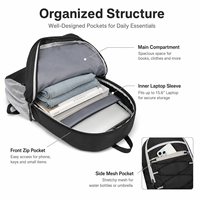 Sac à dos léger pliable imperméable pour le sport de plein air MKW2086, sac de randonnée et de camping en nylon, sac de voyage pour homme et femme