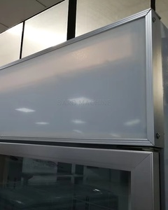 Refrigerador <span class=keywords><strong>vertical</strong></span> de botella de cerveza de una sola puerta de vidrio personalizado para supermercado, refrigerador de bebidas con pantalla <span class=keywords><strong>vertical</strong></span> para Bebidas frías - Product Image 6
