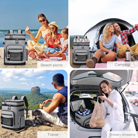 Sac à dos isotherme étanche isotherme étanche thermique étanche livraison de nourriture vin pique-nique réutilisable Portable Camping