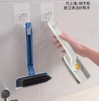 2024 nouveau modèle multifonctionnel rotatif Gap brosse carrelage nettoyage grattoir poignée en plastique fenêtre utilisation