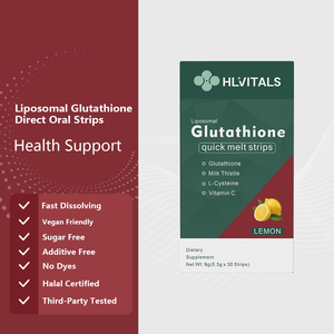 OEM Skin Beauty Care Oral Thin Film <b>Supplement</b> Antioxidant Oral Strips with Glutathione - Product Image 2