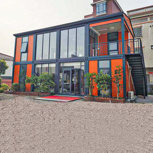 Maison conteneur extensible de 20 pieds, maisonnette préfabriquée portable avec cuisine et salle de bain, pour usage en chambre ou en centre commercial, ou pour exploitation agricole sur terrain vierge - Product Image 2