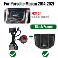 Cronómetro LCD para tablero Interior para Porsche Macan 2014 -2021, reloj cronógrafo Central, brújula, medidor electrónico, accesorios de reloj