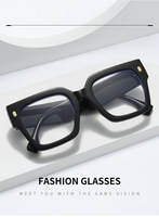 2024 nuevas gafas ópticas gafas de lectura cuadradas clásicas de gran tamaño marcos de gafas anti luz azul para mujeres y hombres