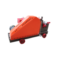 Machine de découpe de barres d'armature en acier ronde automatique du fabricant utilisée dans l'industrie de la construction