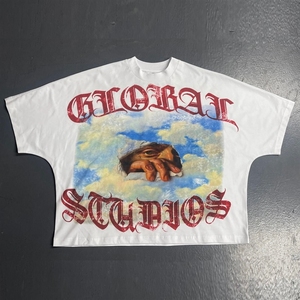 Produttore di T-Shirt Oversize, Magliette Unisex in Cotone Pesante 100% Personalizzate, Taglie Grandi, Grafiche o Tinta Unita, Bianche in Stock - Product Image 1