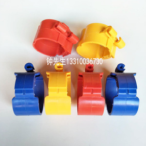 Nylon Pipe Clamps For Air Conditioning <b>Plastic</b> Pipe Clips <b>Engineering</b> <b>Plastics</b> Fastening Diameter Other - Product Image 2