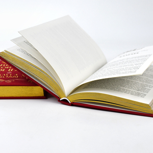 Libro de Tapa Dura de Lujo con Borde Dorado, Decorativo para Mesa de Centro de Hotel, Impresión de Libros de Tapa Dura - Product Image 3