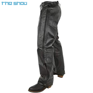 <span class=keywords><strong>Pantaloni</strong></span> da motociclista da <span class=keywords><strong>uomo</strong></span> <span class=keywords><strong>in</strong></span> <span class=keywords><strong>pelle</strong></span> <span class=keywords><strong>nera</strong></span> con bottoni e cerniera laterale con <span class=keywords><strong>pantaloni</strong></span> da <span class=keywords><strong>uomo</strong></span> - Product Image 4