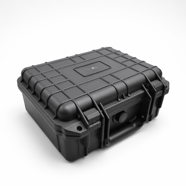 Black OEM/ODM IP67 Waterproof Outdoor Portable Hard Plastic Carry Case with Durable Handle for Tools Camera Equipment Storage
