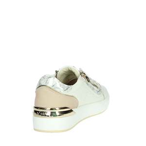 Zapatillas deportivas Keys Donna K 10541 Bianco, zapatos para caminar de cuero blanco - Product Image 3
