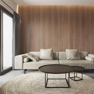 Lambrin <span class=keywords><strong>PVC</strong></span> WPC pannello di parete in legno colore interno decorazione della parete facile installazione pannelli murali - Product Image 3