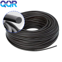 Vente directe de bandes d'étanchéité en caoutchouc rond noir EPDM NBR FKM de 8 mm, joints toriques disponibles, découpe sur mesure, en stock de l'usine de Hebei