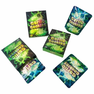 Ensemble <span class=keywords><strong>de</strong></span> sacs refermables en mylar holographique, debout, avec fermeture éclair, résistant à l'humidité, pour <span class=keywords><strong>chewing</strong></span>-<span class=keywords><strong>gum</strong></span> et nourriture pour animaux <span class=keywords><strong>de</strong></span> compagnie, avec logo personnalisé - Product Image 4