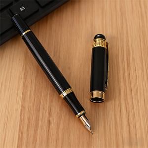 <span class=keywords><strong>Pluma</strong></span> Estilográfica de Metal de Lujo de Alta <span class=keywords><strong>Calidad</strong></span> con Logotipo Personalizado, Ancho de Escritura de 0.5mm, Embalaje Suelto - Marca Persol para Formación de Equipos y Estudiantes - Product Image 4