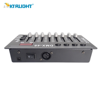 Contrôleur LED Mini DMX512 pour éclairage de scène, indice de protection IP33, construction en aluminium et plastique, pour projecteurs PAR, têtes mobiles, éclairage disco