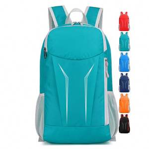 Mochila de Senderismo Unisex de Diseño Personalizado, Impermeable, de Poliéster, con Cierre de Cremallera, Gran Capacidad, Ligera, Plegable, para Viajes, Deportes y Campamento - Product Image 1