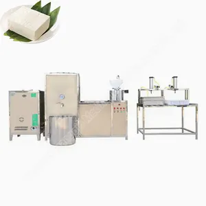 Tofu Maker Machine Price Automatic Soya Milk And Tofu Production Line Gas Commercial Soymilk Tofu Machine Supplier