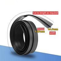 Bandes d'étanchéité de porte en silicone EPDM, joints personnalisés, profils de protection résistants à l'eau, découpe sur mesure, couleur personnalisée, MOQ 1 pièce HJA-124