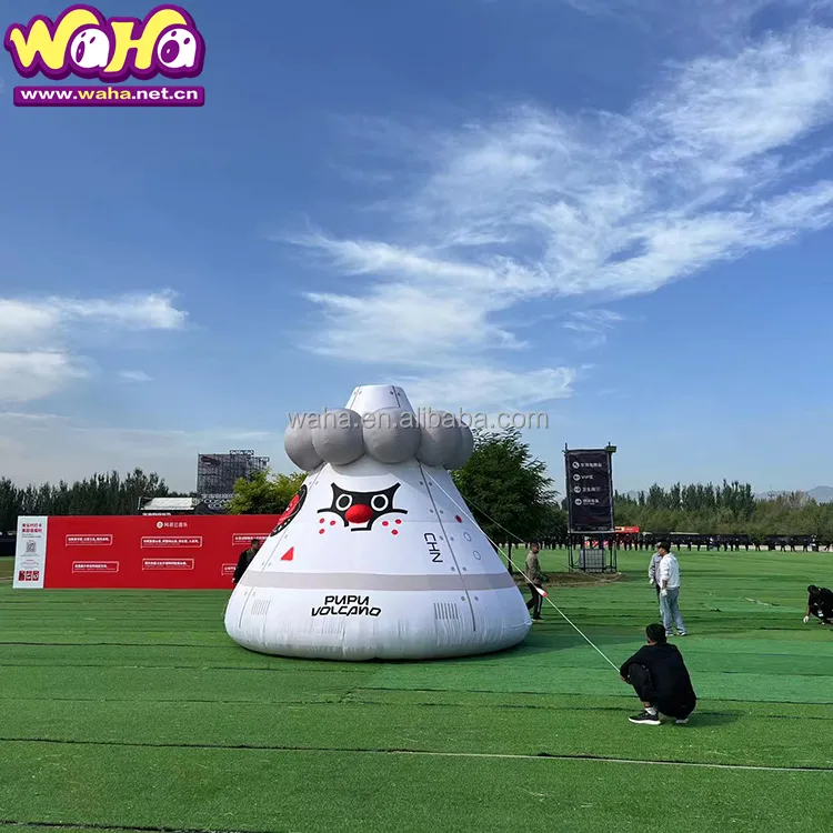 Hot sale Custom made inflatable volcano, inflatable mountain for advertising decoration