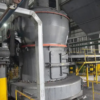 Broyeur Raymond à haute pression réglable pour minerais, broyeur ultra-fin, roulement de moteur, marque Sinoma, 1,0-4 T/h