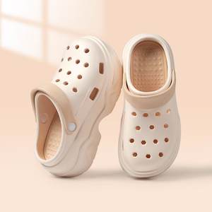 Sabots classiques unisexes pour adultes pour l'été 2025, légers, doux, plateforme, antidérapants, semelle intérieure en EVA, chaussures de jardin et de plage, imprimés - Product Image 2