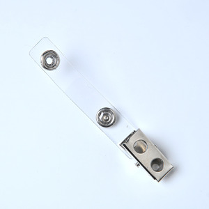 Etiquetas de Equipaje de Metal con Correa Transparente al por Mayor, 2 Orificios, 4 Orificios, Doble Orificio, Clips para Tarjetas de Identificación, Pinzas para Etiquetas de Nombre de Marca - Product Image 3