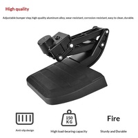 Marchepied rétractable en acier pour hayon arrière de pick-up 4x4, marchepied latéral pour pick-up Tacoma 2024-2025, pédale en aluminium pour coffre