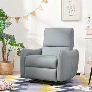 Fauteuil inclinable en PU à dossier réglable, design moderne, en mousse, pour salon - Product Image 2