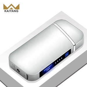 Nieuwe Collectie High-End Usb Dubbele Arc Winddicht Elektrische Aansteker Plasma - Product Image 4