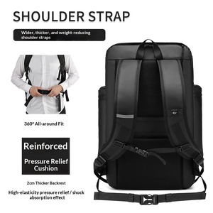 <span class=keywords><strong>Sac</strong></span> à <span class=keywords><strong>dos</strong></span> d'affaires pour <span class=keywords><strong>ordinateur</strong></span> portable HAOXIN, nouveau <span class=keywords><strong>sac</strong></span> à <span class=keywords><strong>dos</strong></span> pour homme en denim, grande capacité, sport, voyage, séparation sec/humide, léger, école - Product Image 5