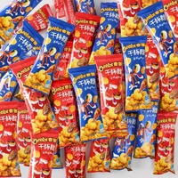 Snacks Crujientes Halal al por Mayor, Estilo Cheetos, con Frutas y Verduras Americanas, en Bolsa de 25g, para Niños