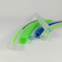 Tuyau d'arrosage GEMIER en PVC transparent tressé, résistant à haute pression, écologique, durable et anti-corrosion