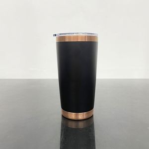 USA New 20oz Powder Coat Stainless Steel Eco-Friendly Travel Cup Holder Tumbler Double Wall Vacuum Insulate Coffee <b>Mug</b> Magnetic - Product Image 4